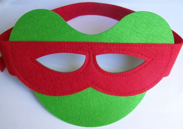 felt superhero eye party mask for party kid birthday gift